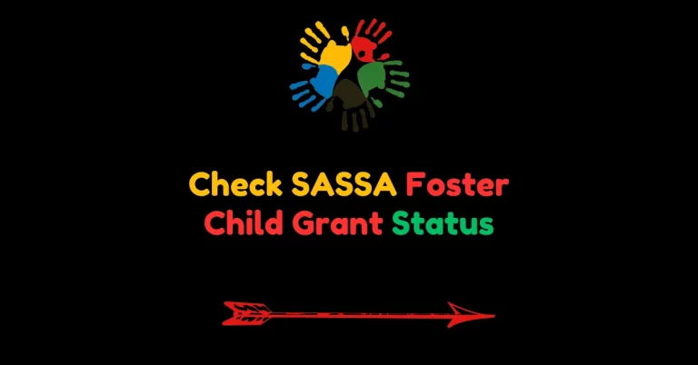 Check SASSA Foster Child Grant Status