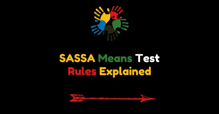 SASSA Means Test Rules Explained 2025