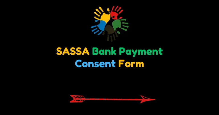 SASSA Bank Payment Consent Form